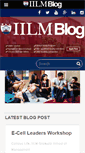Mobile Screenshot of blog.iilm.edu