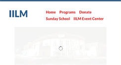 Desktop Screenshot of iilm.org