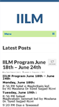 Mobile Screenshot of iilm.org