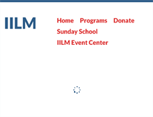 Tablet Screenshot of iilm.org