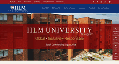 Desktop Screenshot of iilm.edu