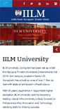 Mobile Screenshot of iilm.edu